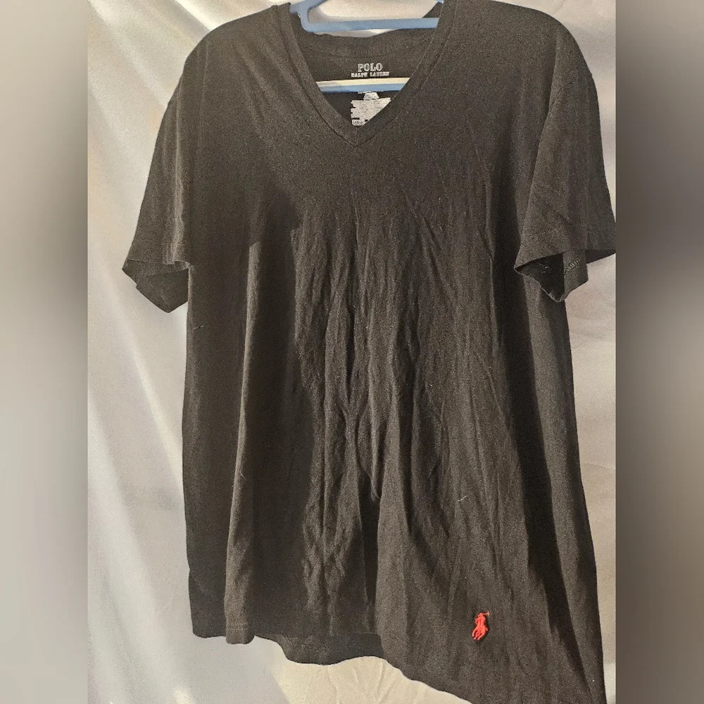 Polo by Ralph Lauren Black‎ V-Neck Tee